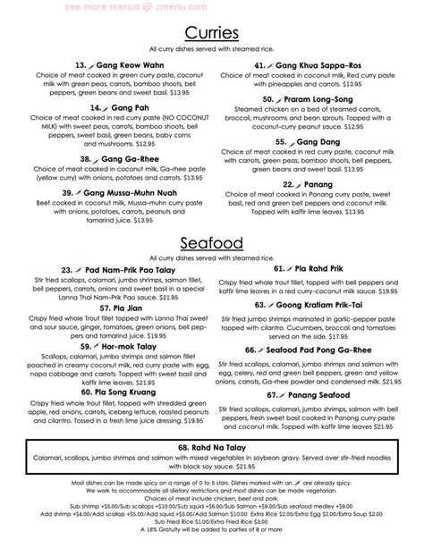 lanna thai tulsa menu